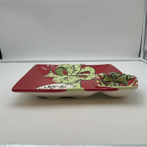 Large Chip and Dip Platter by Burton & Burton “Joy to the World “ 2010 - Picture 10 of 16